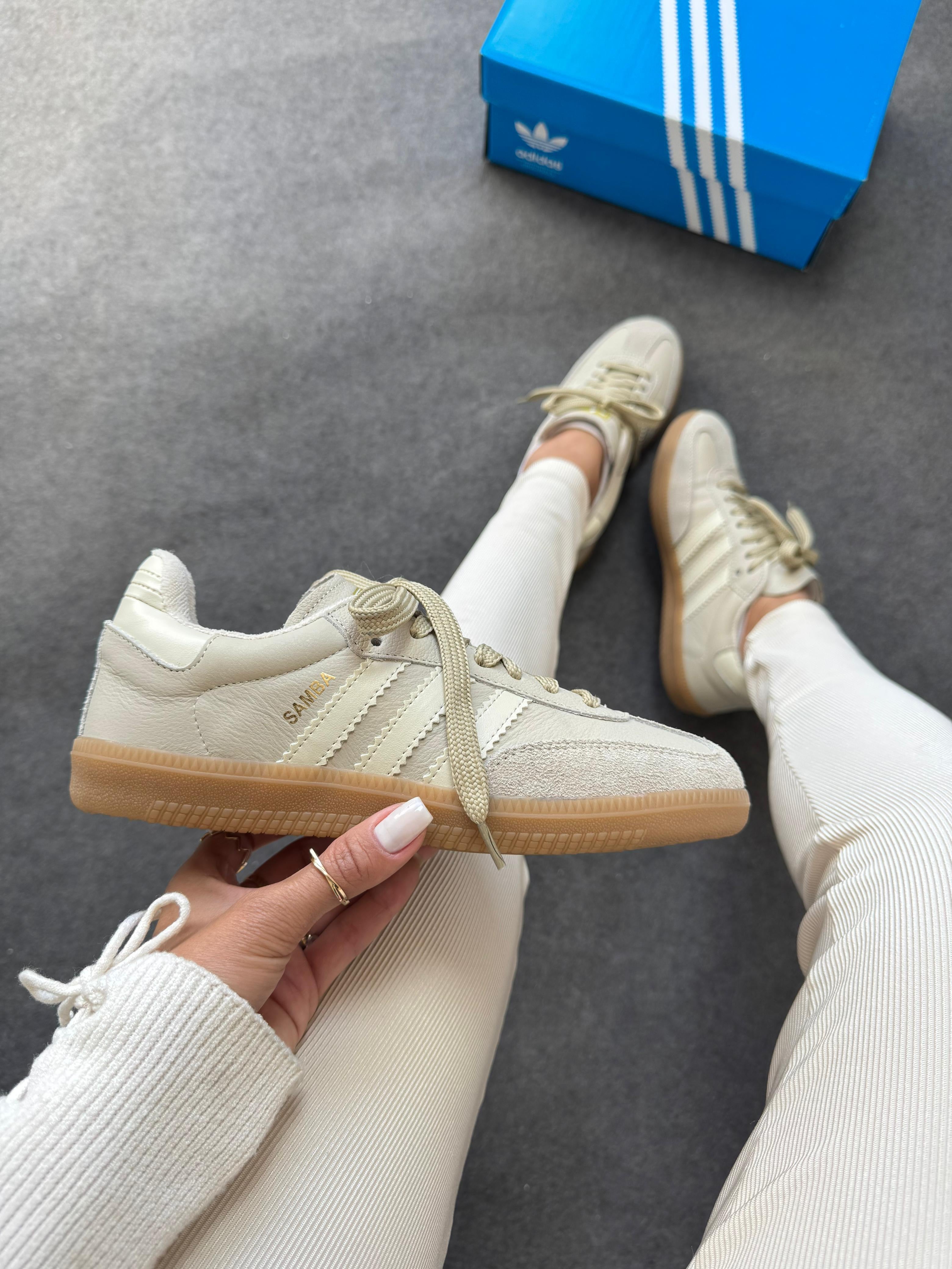Adidas Samba OG – Crema / Gum