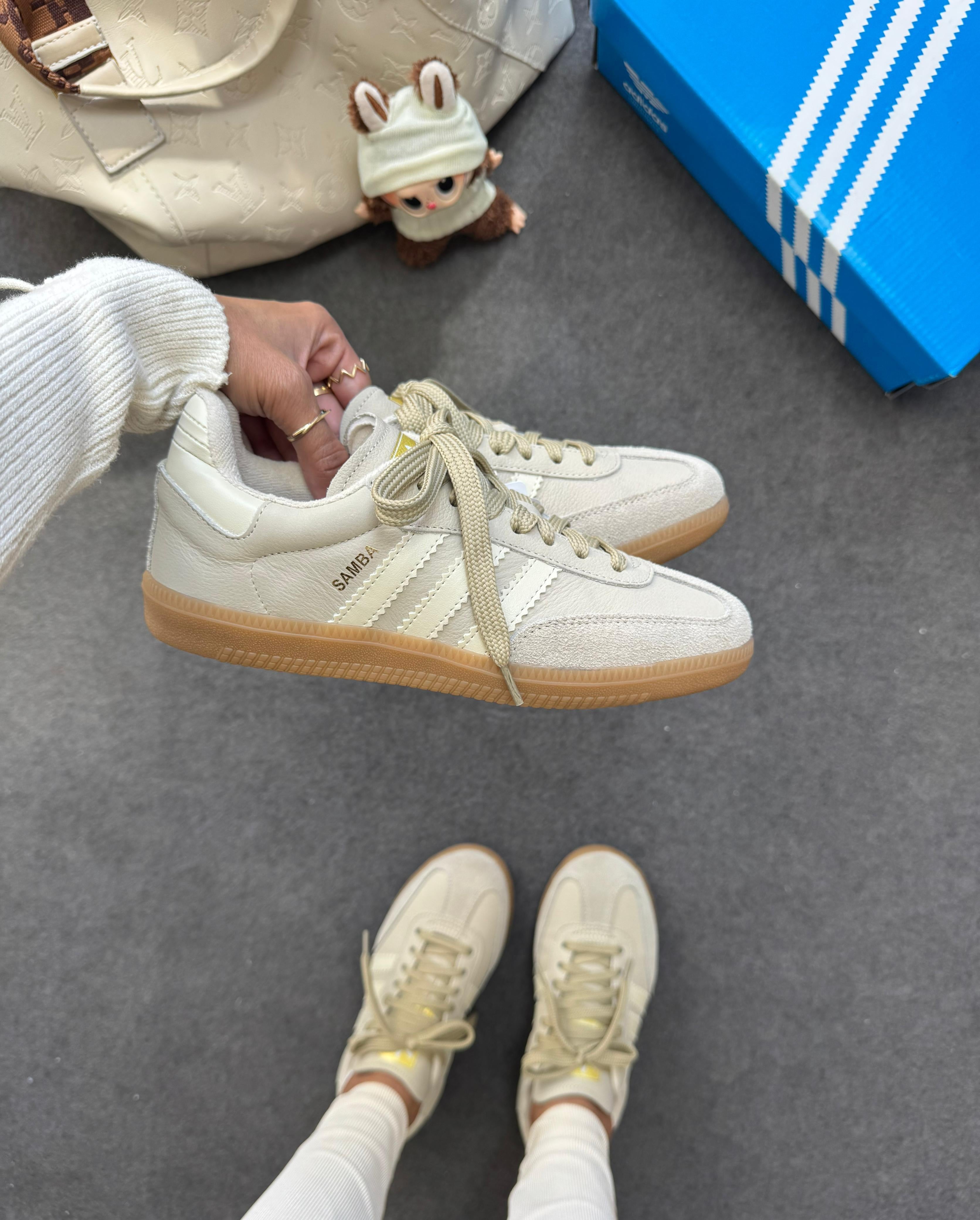 Adidas Samba OG – Crema / Gum