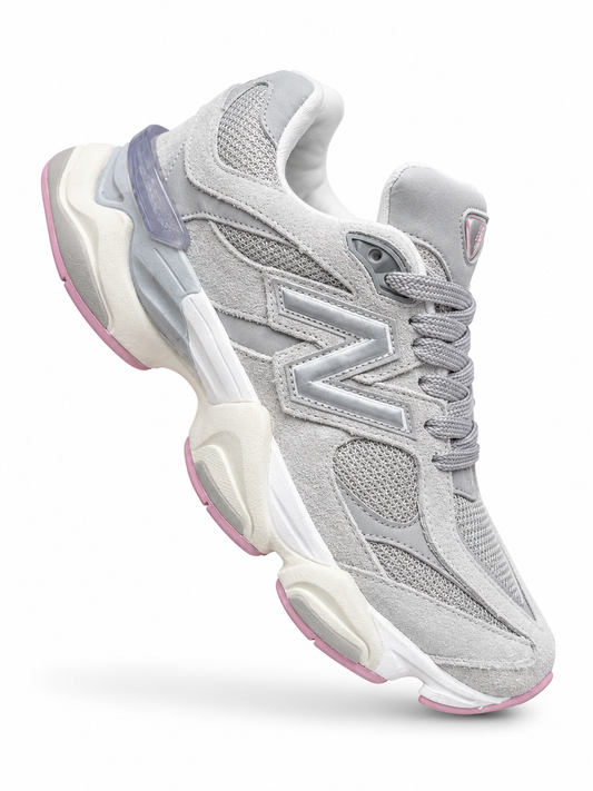 New Balance 9060 - Gris - Rosa