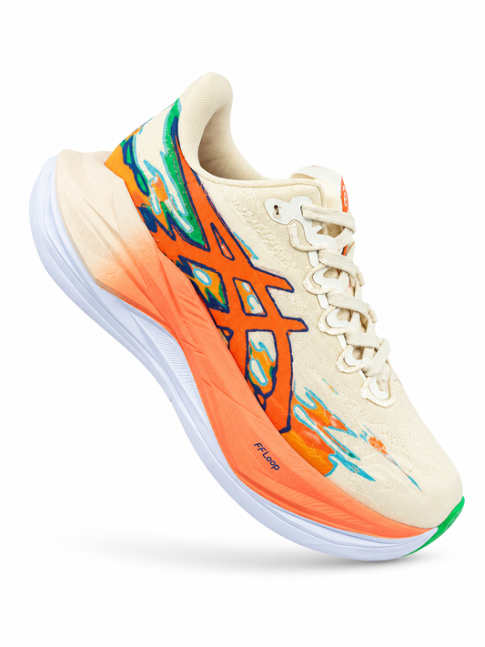 Asics Superblast 3 - Blanco - Naranja