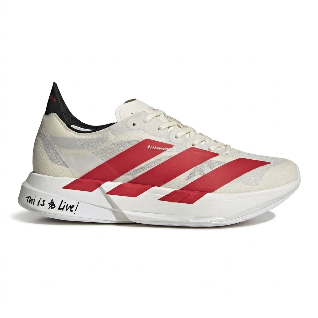 Adidas Adizero Adios Pro 4 - Blanco - Rojo