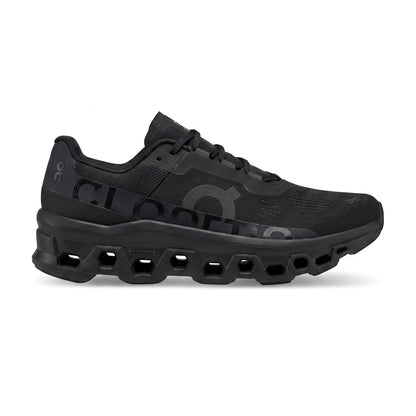 On Cloudmonster - Total Black
