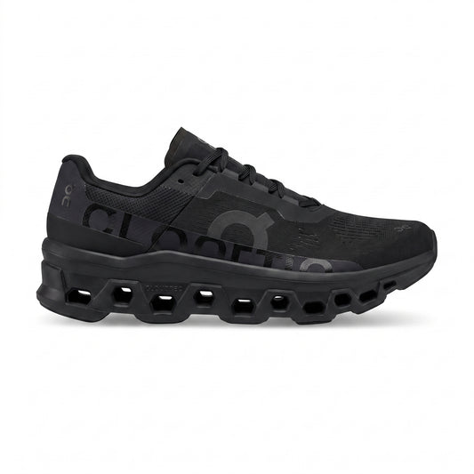 On Cloudmonster - Total Black