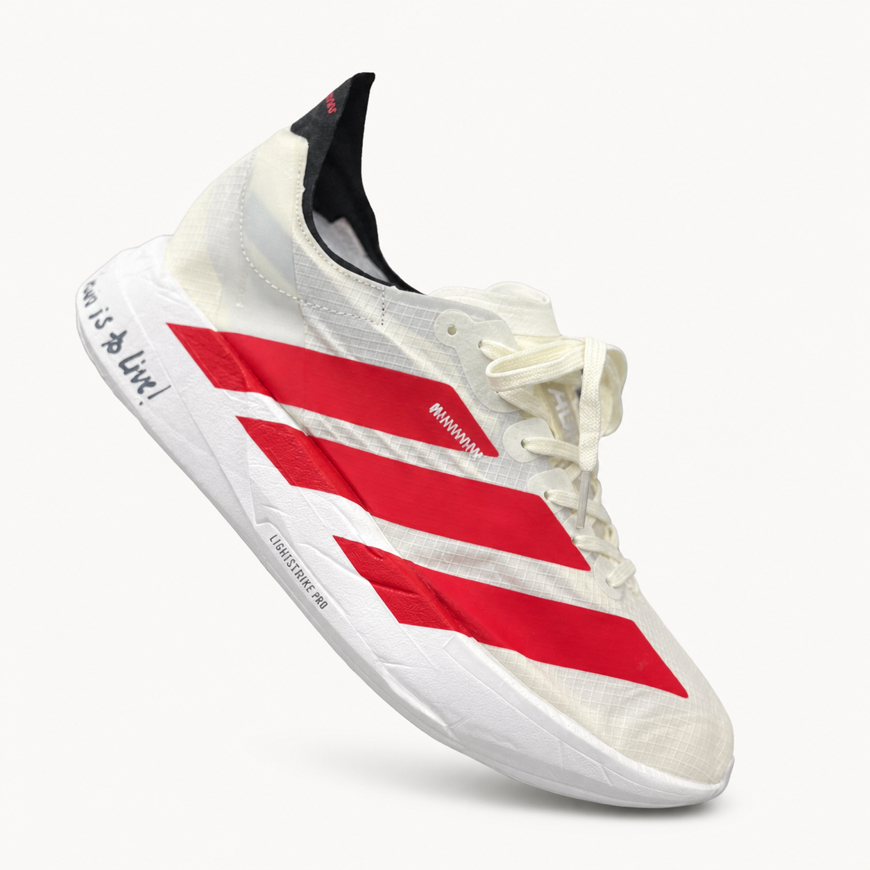 Adidas Adizero Adios Pro 4 - Blanco - Rojo
