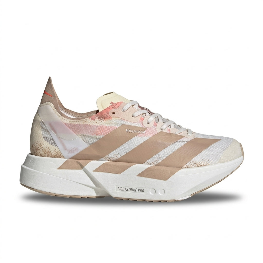 Adidas Adizero Adios Pro 4 - Salmón - Blanco