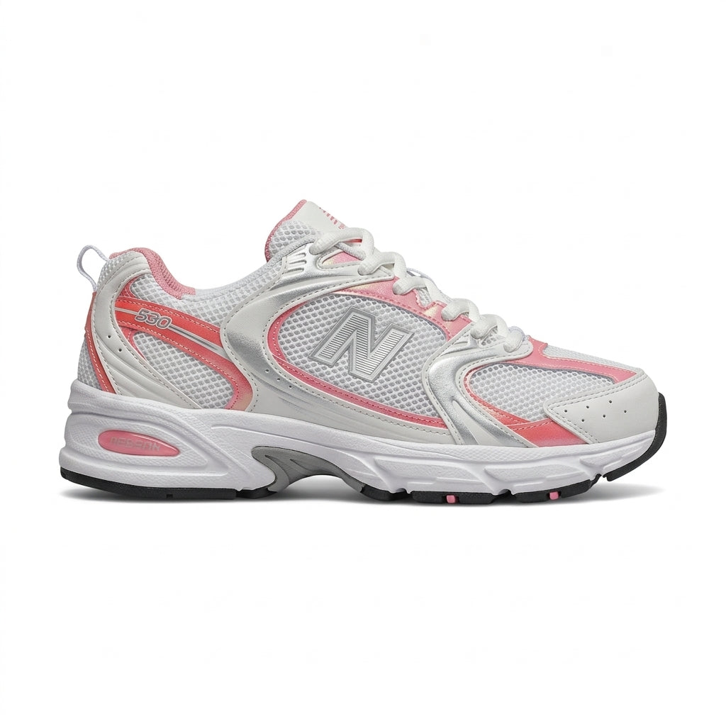 New Balance 530 - Blanco - Rosa