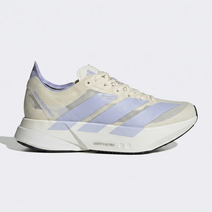Adidas Adizero Adios Pro 4 - Crema - Lila Pastel