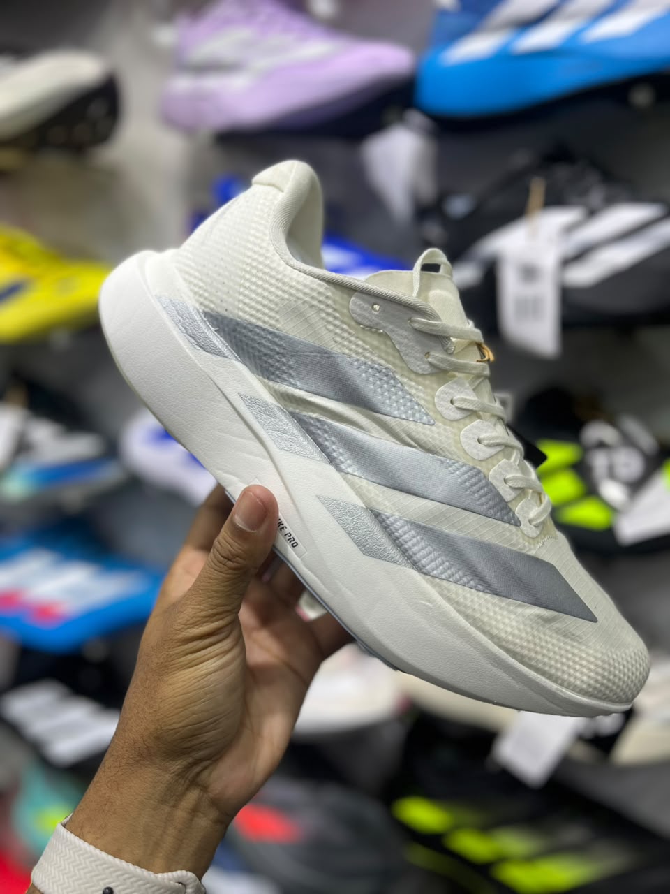 Adidas Evo SL - Blanco - Plateado