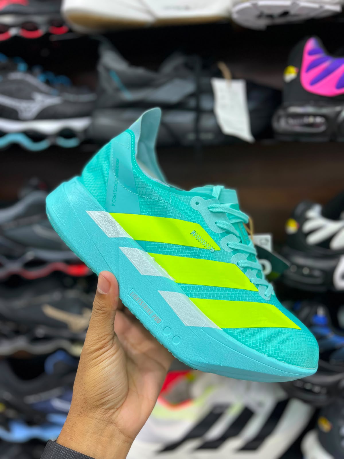 Adidas Adizero Adios Pro 4 - Turquesa