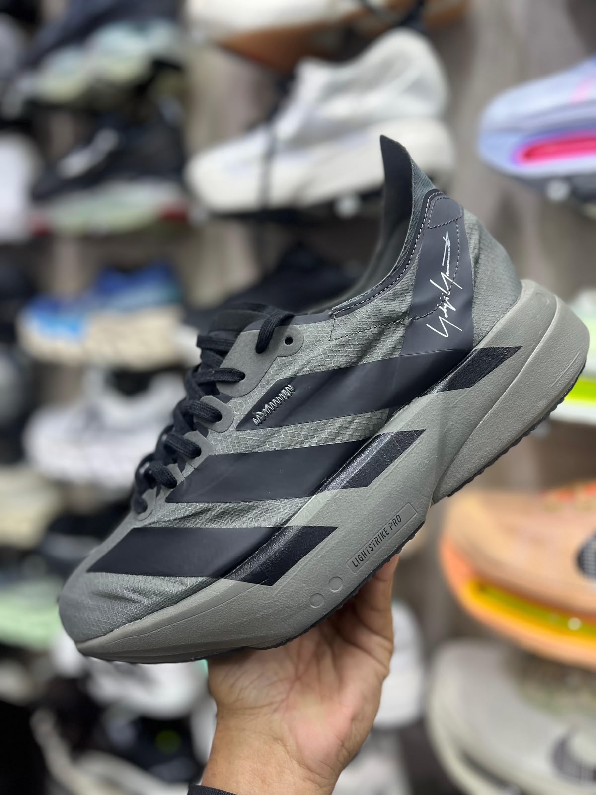 Adidas Adizero Adios Pro 4 - Y-3 Gris - Negro