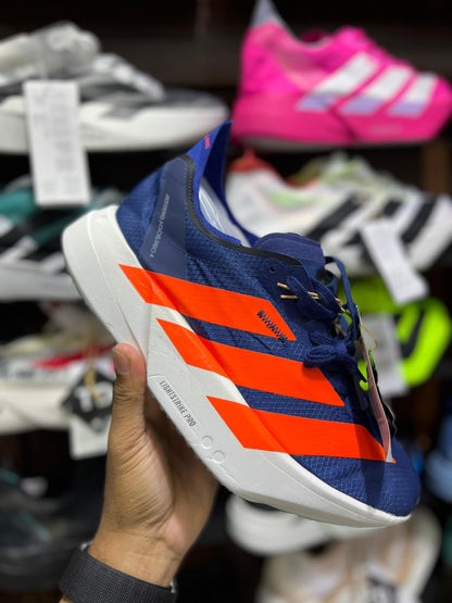 Adidas Adizero Adios Pro 4 - Azul - Naranja