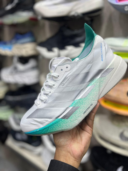 Adidas Adizero Adios Pro 4 - Gris - Turquesa