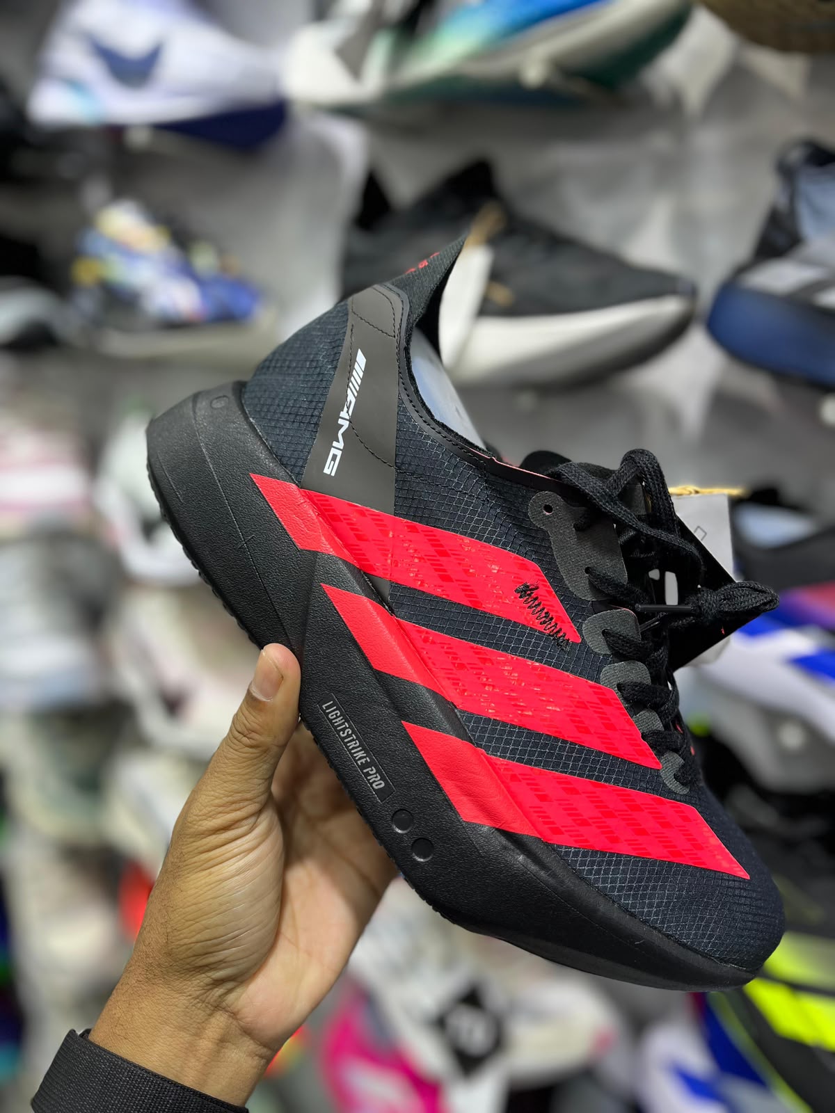 Adidas Adizero Adios Pro 4 - Negro - Rojo