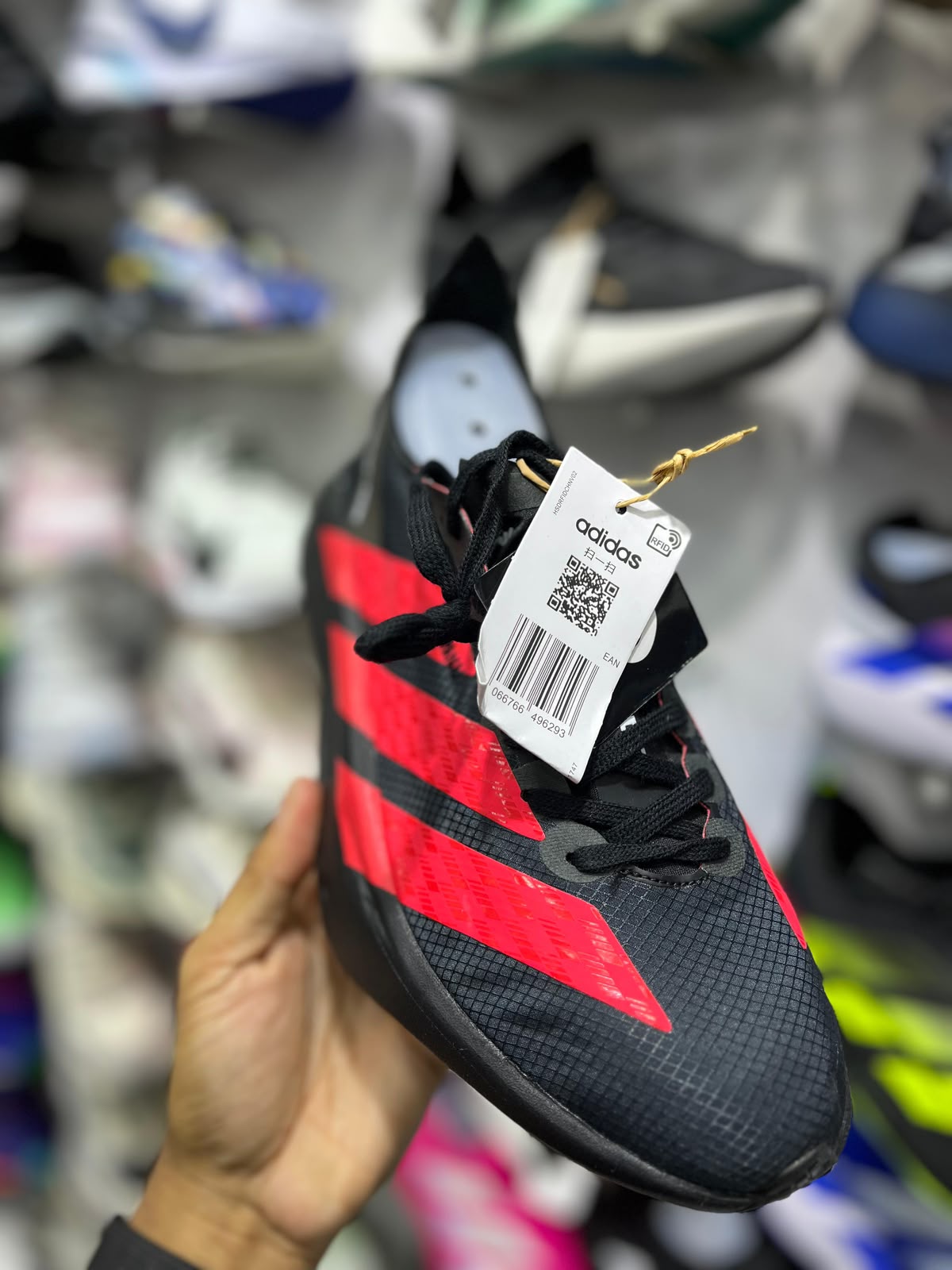 Adidas Adizero Adios Pro 4 - Negro - Rojo