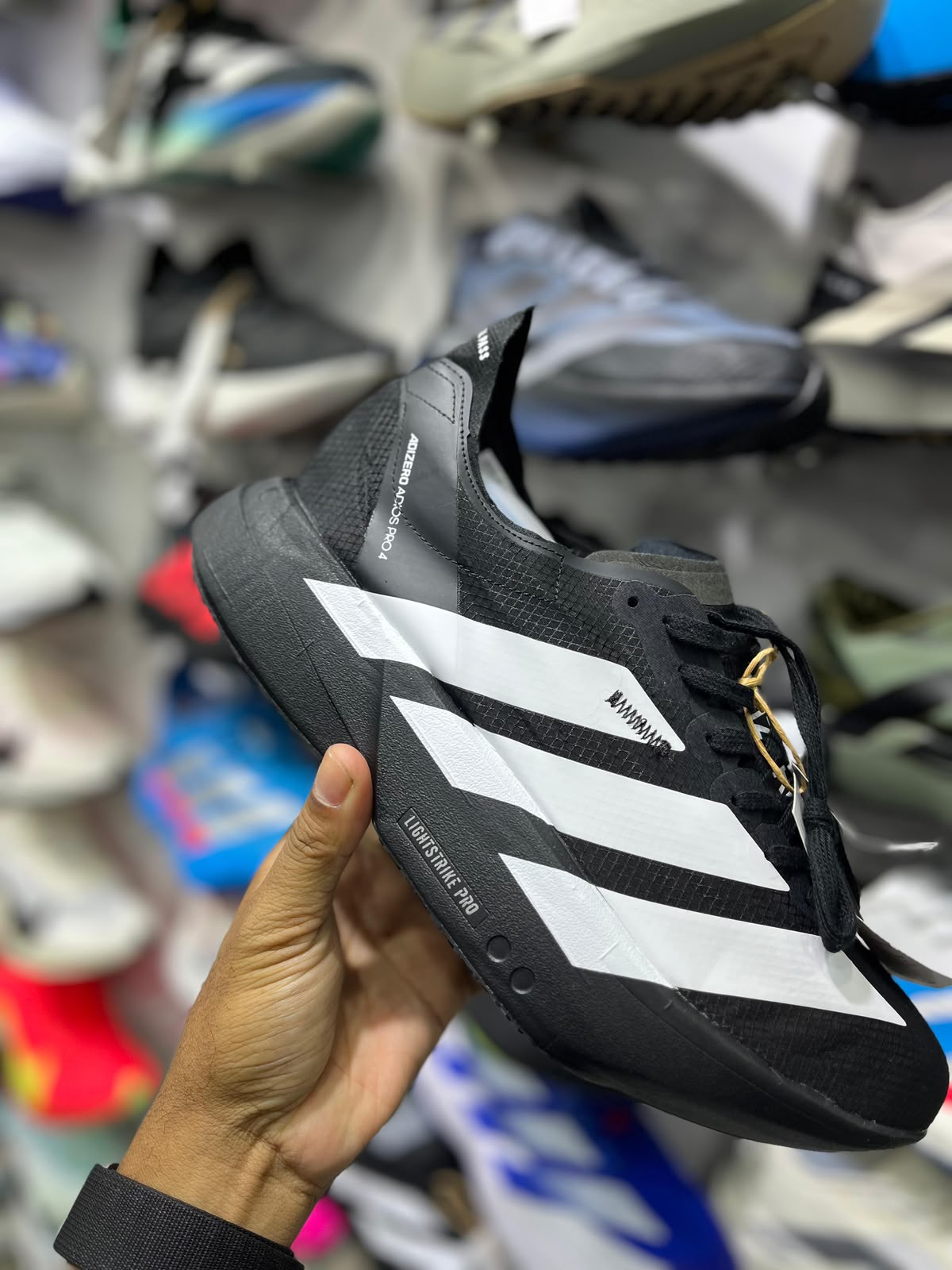 Adidas Adizero Adios Pro 4 - Black and White