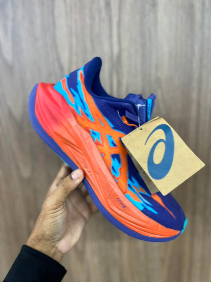 Asics Superblast 3 - Naranja - Azul