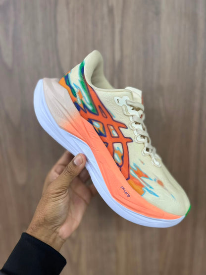 Asics Superblast 3 - Blanco - Naranja