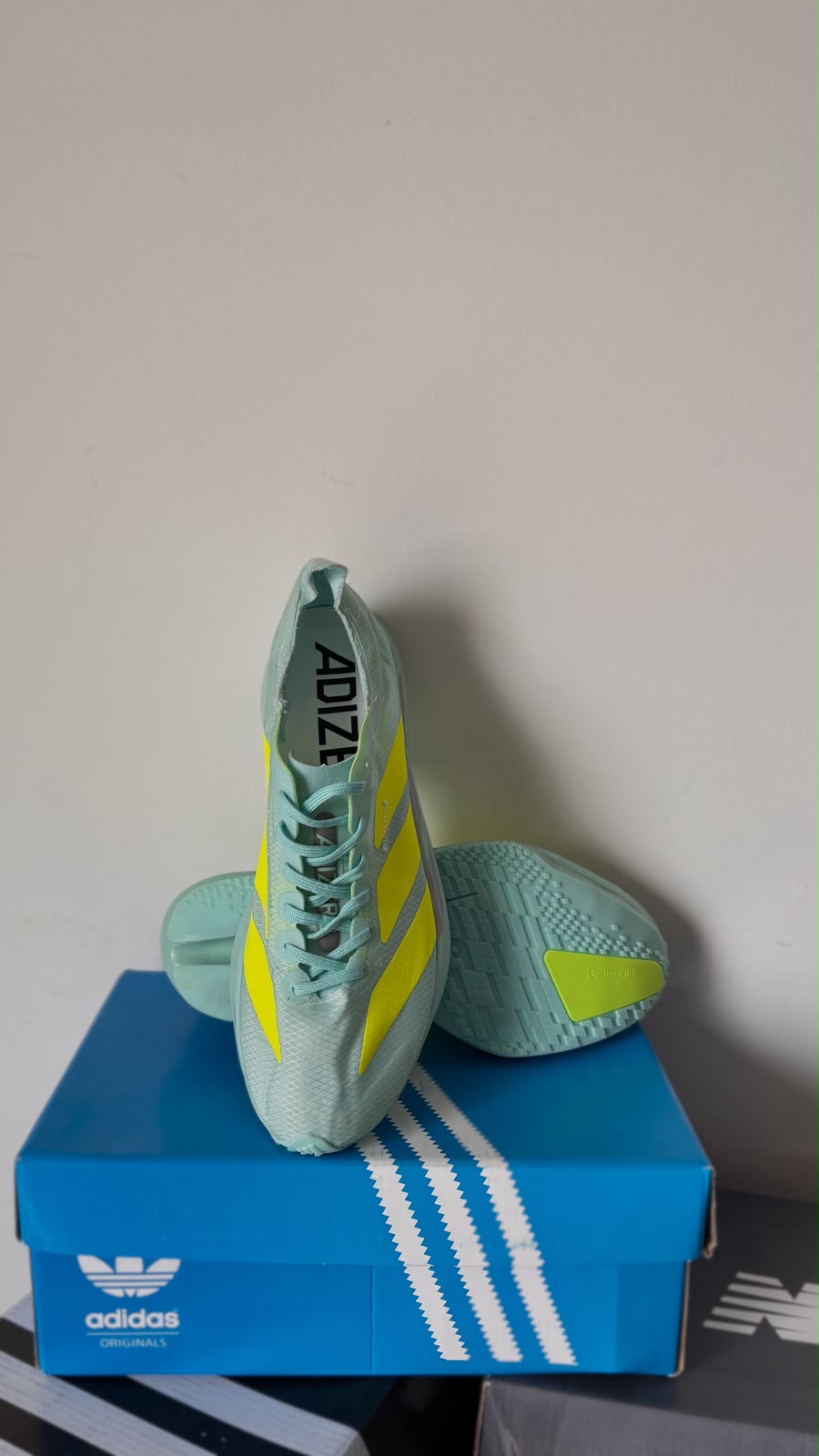 Adidas Adizero Adios Pro 4 Nacionales - Turquesa