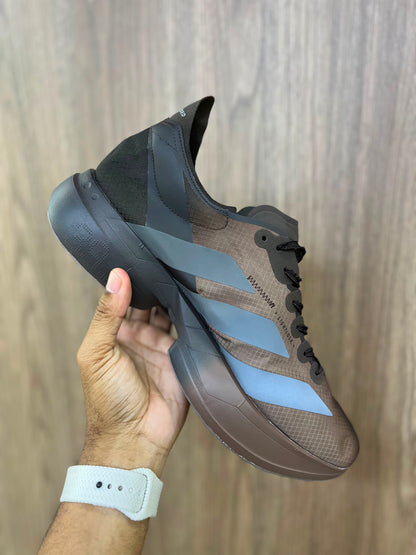 Adidas Adizero Adios Pro 4 - Negro/Marrón - Celeste