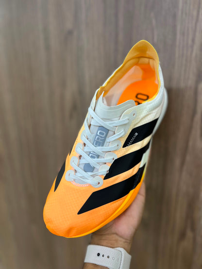 Adidas Adizero Adios Pro 4 - Blanco/Naranja - Negro