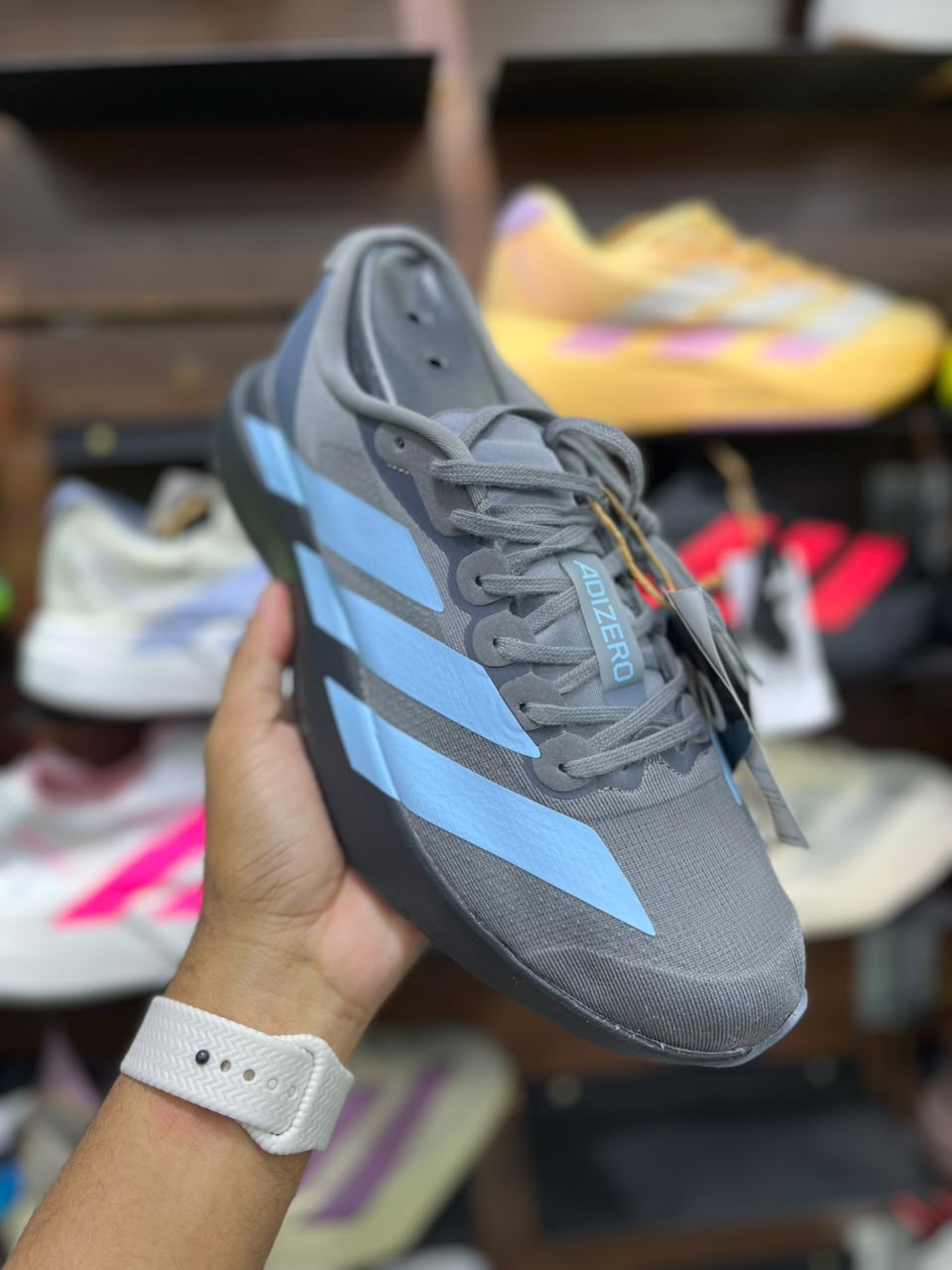 Adidas Evo SL - Gris - Celeste