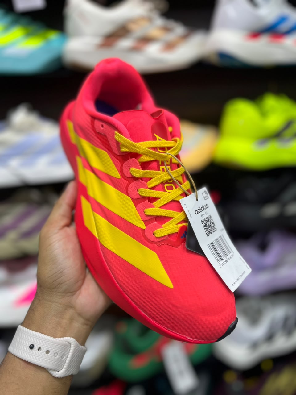 Adidas Evo SL - Rojo - Amarillo
