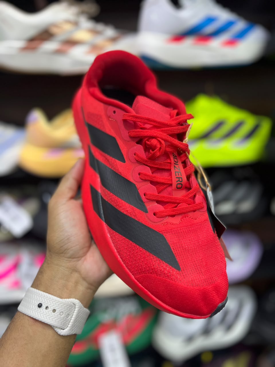 Adidas Evo SL - Rojo - Negro