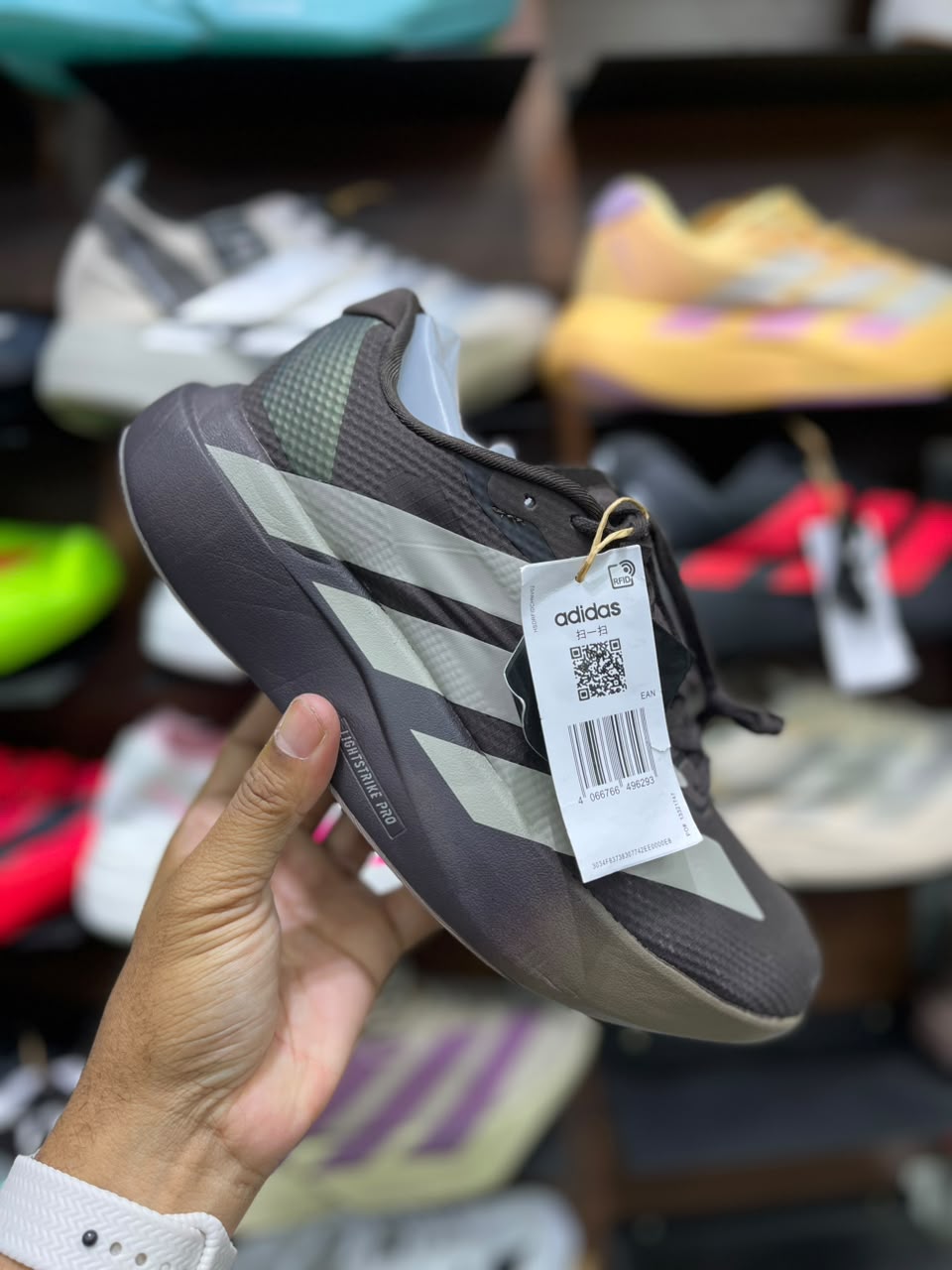 Adidas Evo SL - Marrón oscuro - Gris topo
