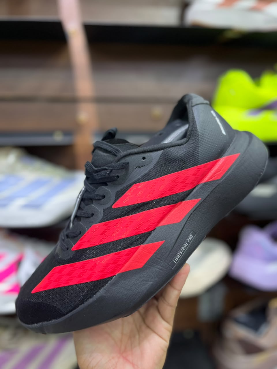 Adidas Evo SL - Negro - Rojo