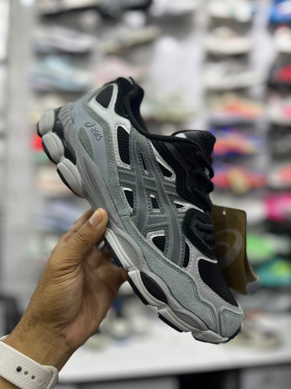 Asics GEL-NYC - Negro - Gris Metalizado