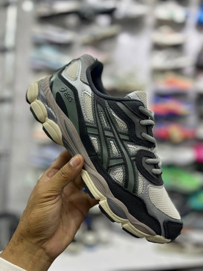 Asics GEL-NYC - Negro - Verde Militar