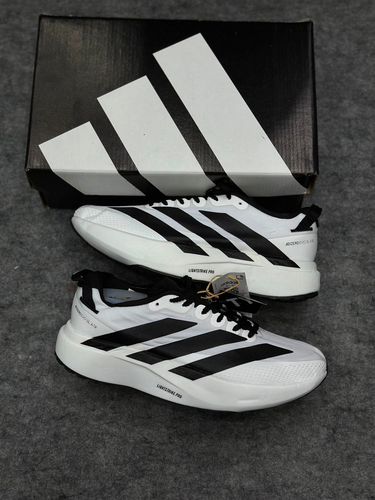 Adidas Adizero Evo SL ATR - Blanco - Negro