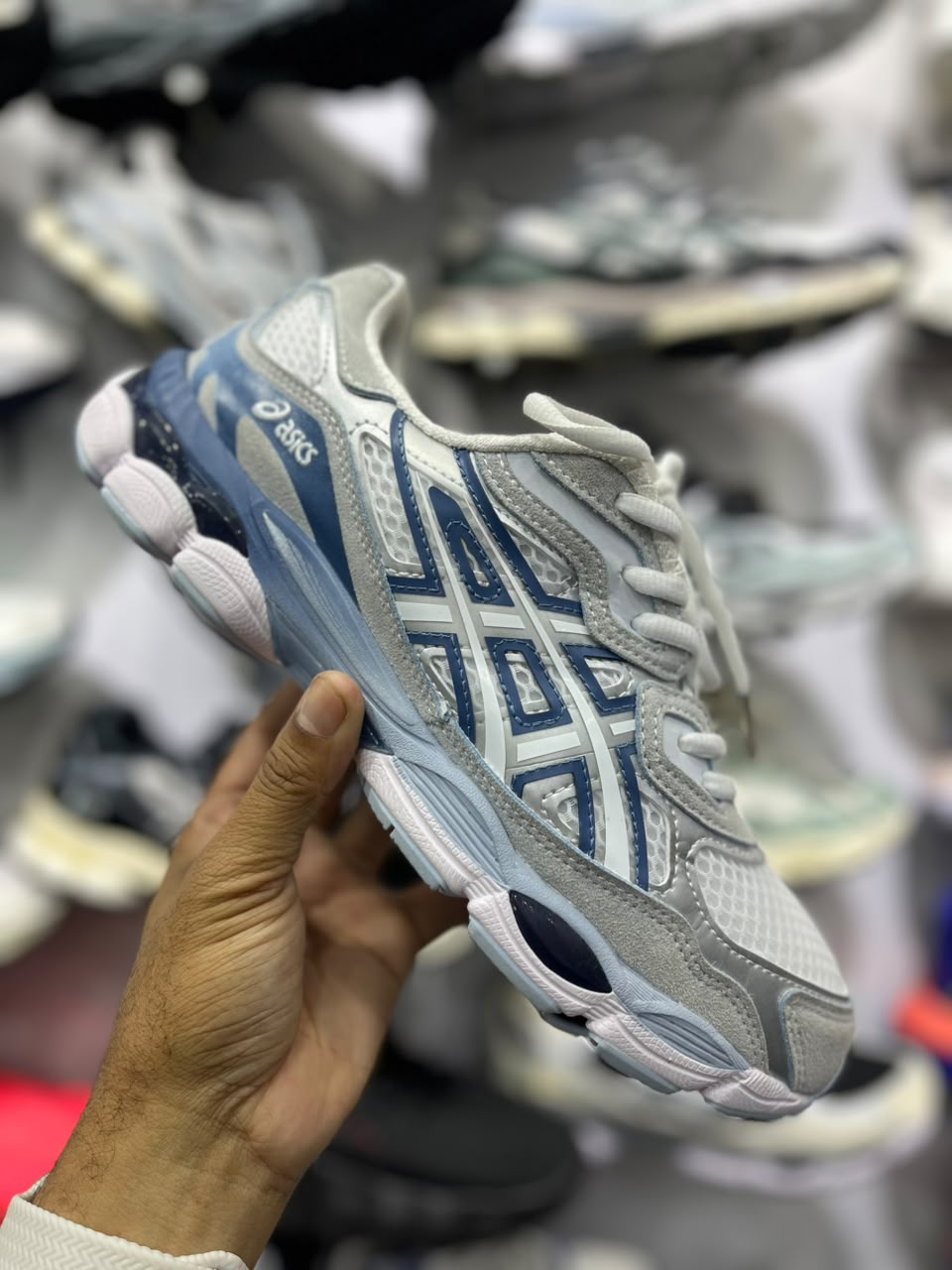 Asics GEL-NYC - Gris - Azul Marino